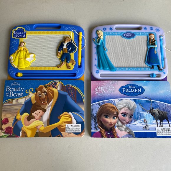 Lot of 2 Writing Drawing Magnetic Board Disney - Picture 2 of 7